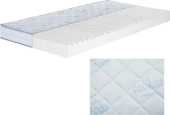 MERADISO® 7-Zonen Komfortschaum-Wendematratze Matratze »Cooler« H2 90 X 200 Cm
