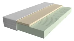 AM Qualitätsmatratzen | Latex-Matratze 180x200 Cm | H3 | Kaltschaummatratze Mit 4 Cm Latex-Auflage | 20 Cm Höhe | Germany | 180 X 200 Cm