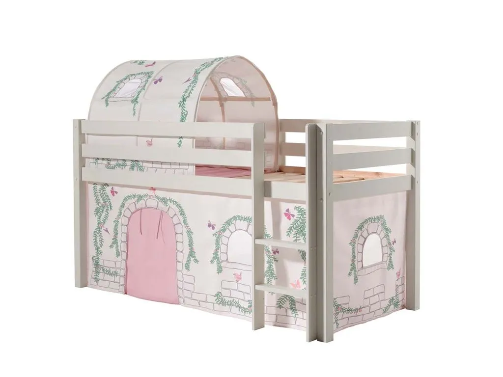 Spielbett Pino Mit Textilset Vorhang Und Tunnel "Birdy" – Bild 3