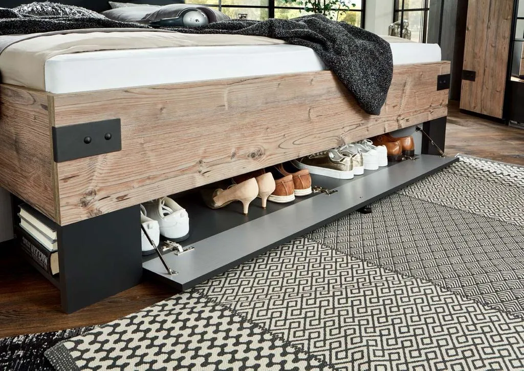 Stockholm Bett 180 X 200 Cm Tanne / Grau – Bild 5