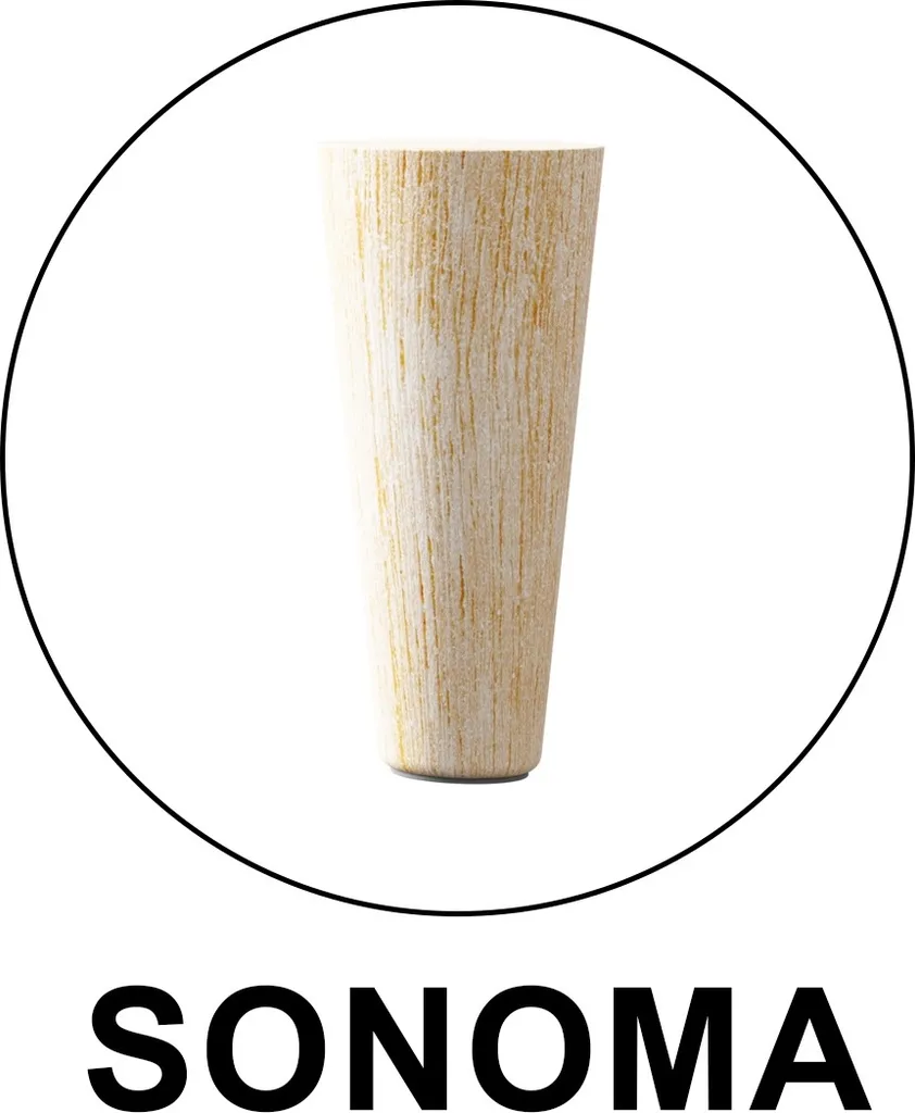 GRAINGOLD Samtbett 120x200 Fuzi - Doppelbett Mit Lattenrost - Skandinavischer Stil, Holzfüße - Beige – Bild 4