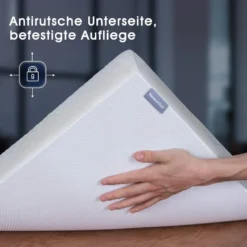 Newentor® Matratzentopper 180x200cm, 7cm Höhe Gel Memory Topper Mit Waschbarem Bezug, Atmungsaktive Und Bequeme H2/H3 Memoryschaum Matratzenauflage Für Boxspringbett Und Unbequeme Betten Schlafsofa