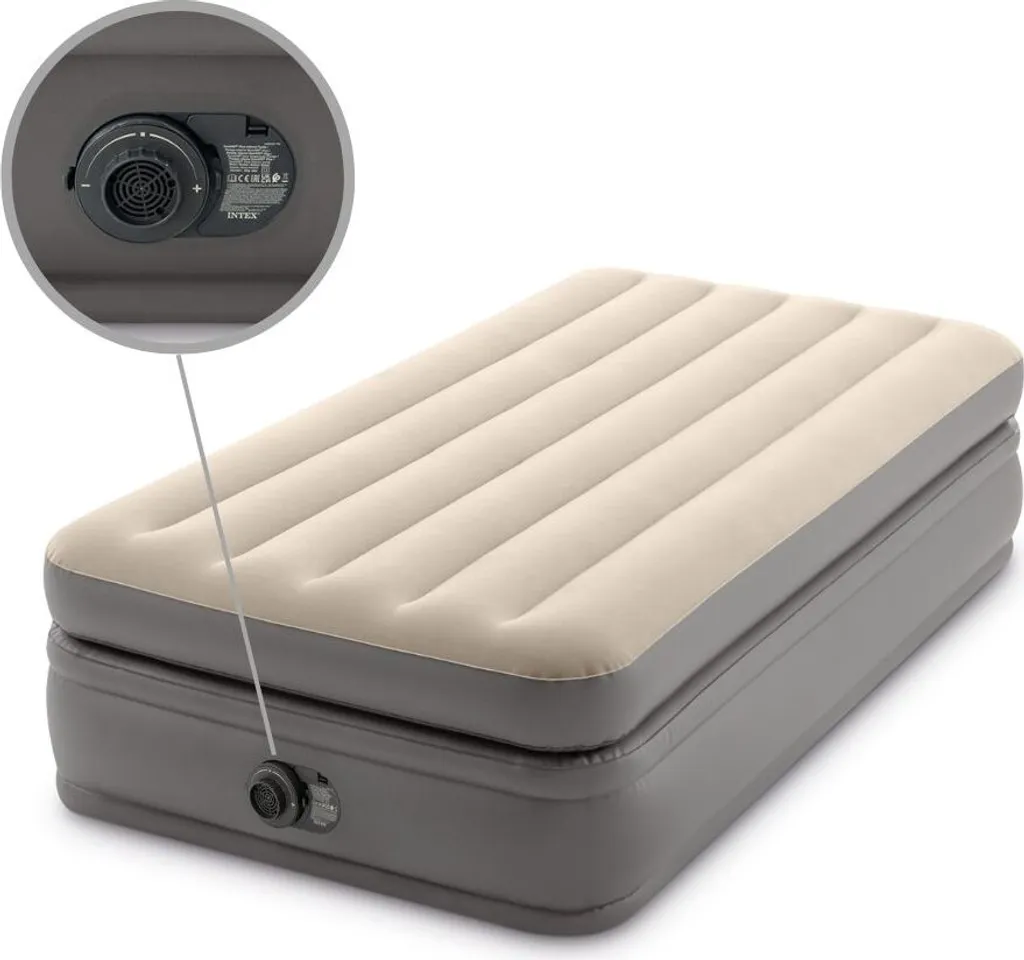 INTEX Luftbett 64162 Twin 99 X 191 X 51 Cm Eingebaute Pumpe Fiber Tech™ Technology – Bild 14
