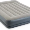 Intex Luftmatratze Queen PillowDura-Beam 203 X 152 Cm Vinyl Grau