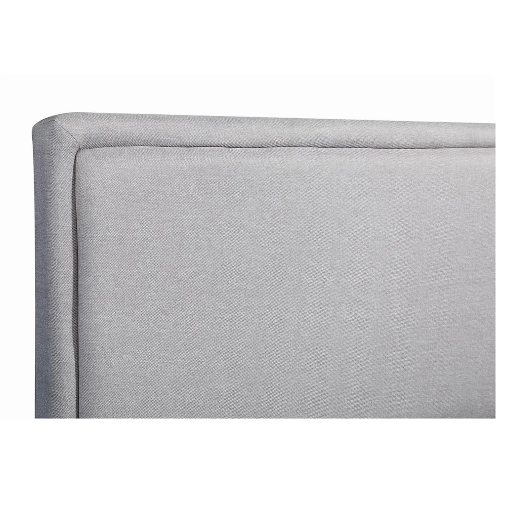 Polsterbett ANAIS Bettgestell Einzelbett 120x200 Cm Designbett Inklusive Lattenrost, Stoffbezug In Grau Anthrazit – Bild 3