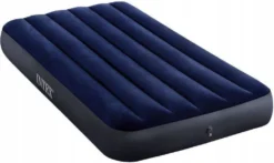 Intex 64757 Einzelbett Luftmatratze Luftbett Classic Downy 99x191x25Breite (cm): 99, Eigenschaften: Materasso Gonfiabile, Färbung: Blu, EAN: 6941057412443, Matratzengröße: Einzelmatratze