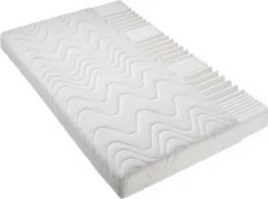Komfortmatratze 7 Zonen140x200 22cm H4 Matratze Sommer- Winterseite Rollmatratze