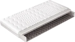 Mirjan24 Matratze Leno, Antiallergische Bonellfederkernmatratze, Polyurethanschaumstoff (Liegefläche: 90x200 Cm)