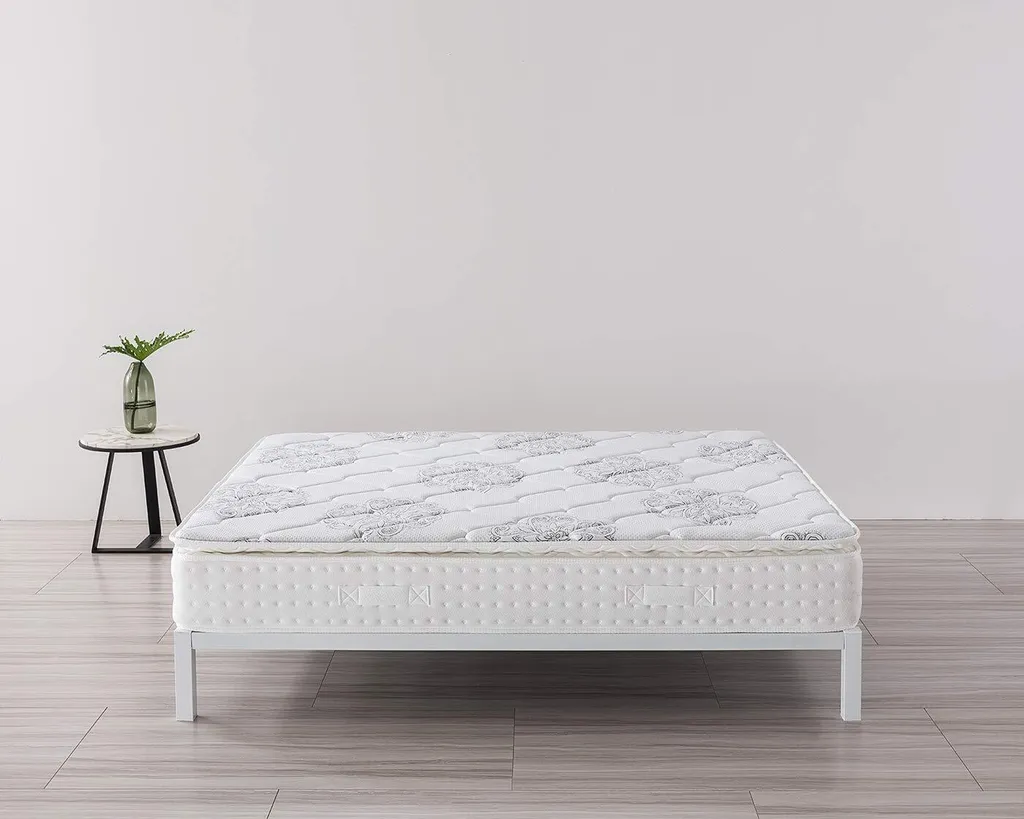 Vesgantti Matratze 90x200 7-Zonen Federkernmatratze Mittelfeste Orthopädischem Taschenfederkernmatratze (H4, Pillow-top 27cm) – Bild 9