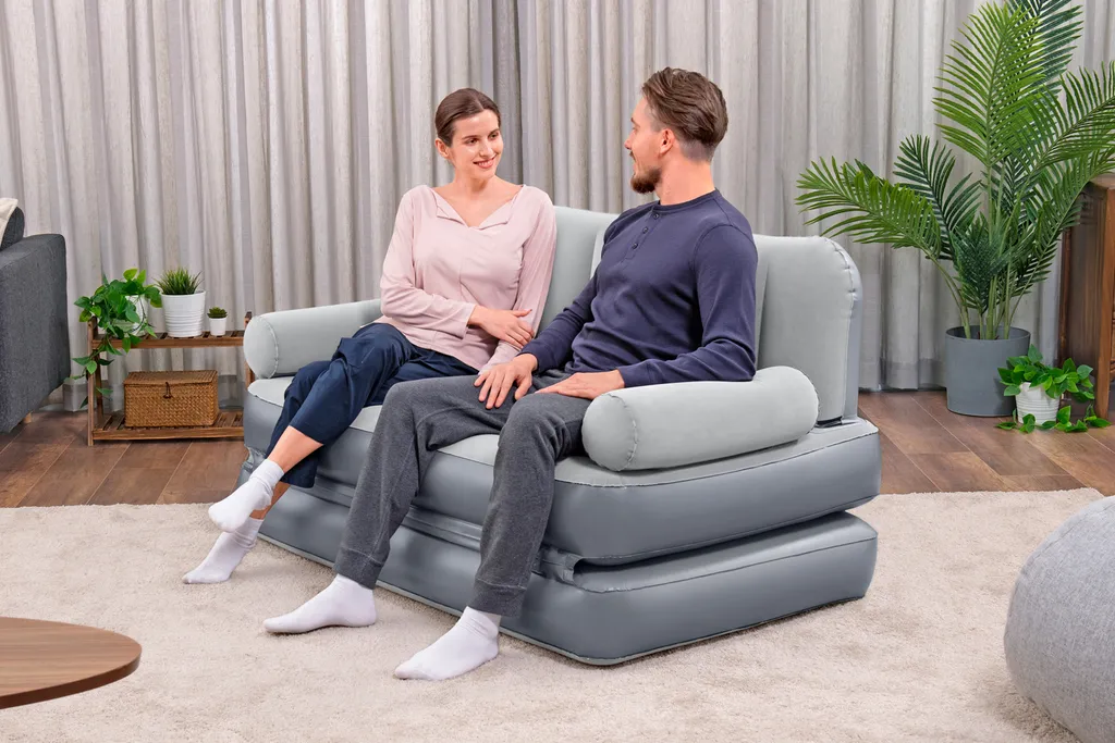 Bestway® Multi-Max™ 3-in-1 Luftsofa Mit Integrierter Elektropumpe 188 X 152 X 64 Cm – Bild 16