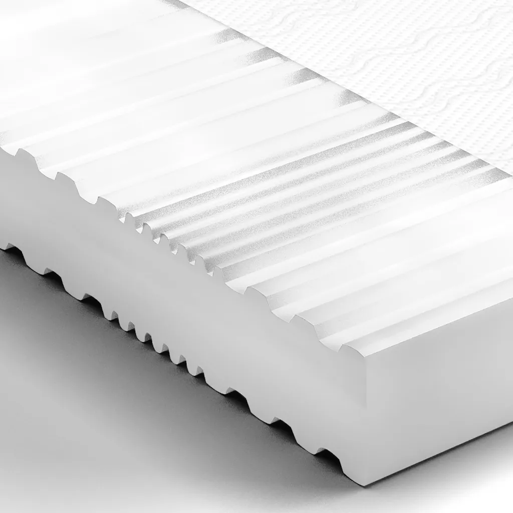 Comfort 7-Zonen Rollmatratze, Liegefläche:90x200 – Bild 6