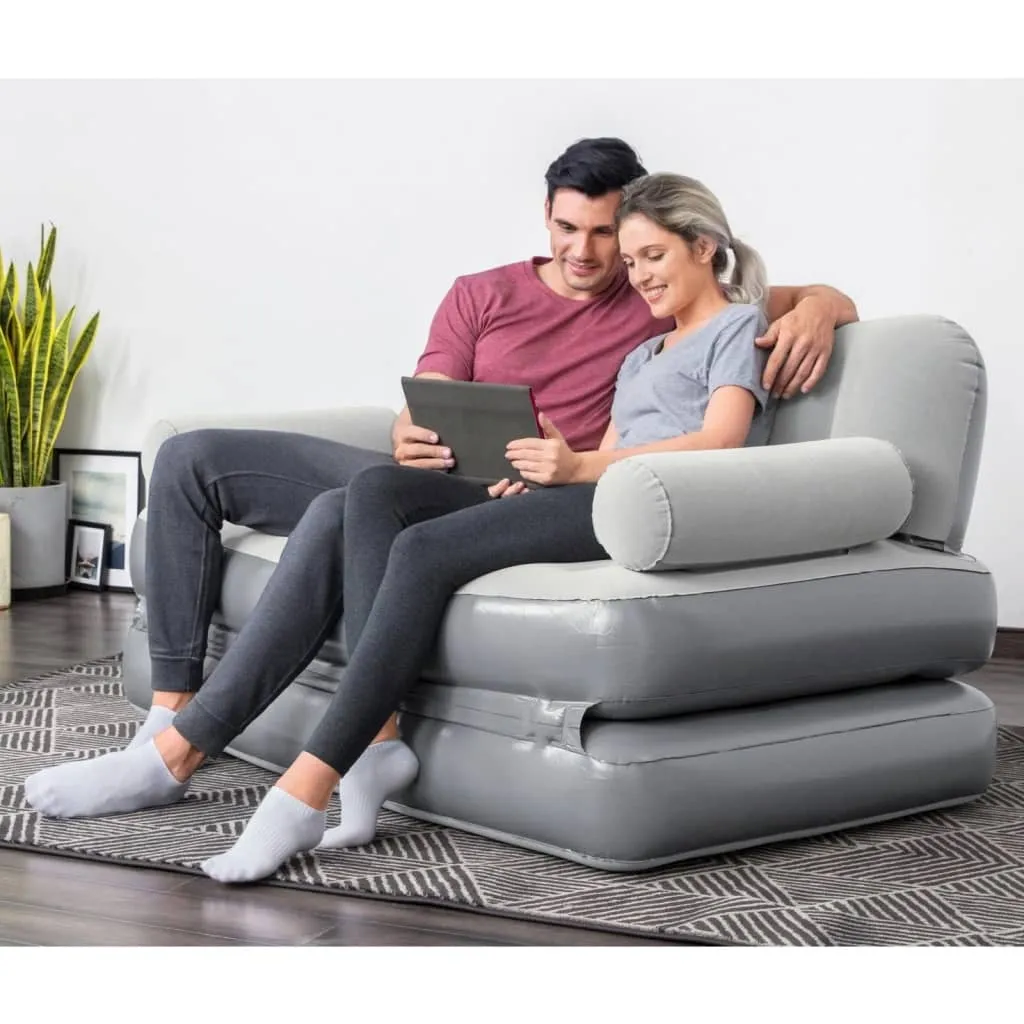 Bestway® Multi-Max™ 3-in-1 Luftsofa Mit Integrierter Elektropumpe 188 X 152 X 64 Cm – Bild 2
